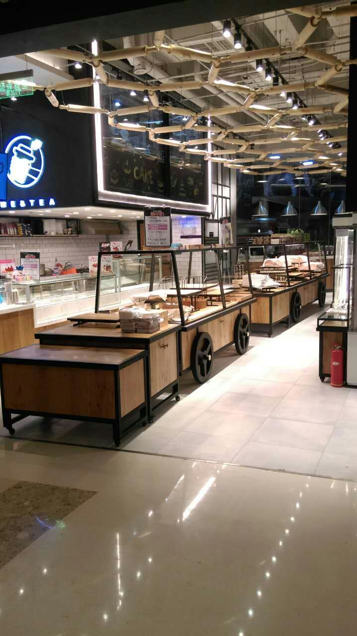 西安展示柜案例